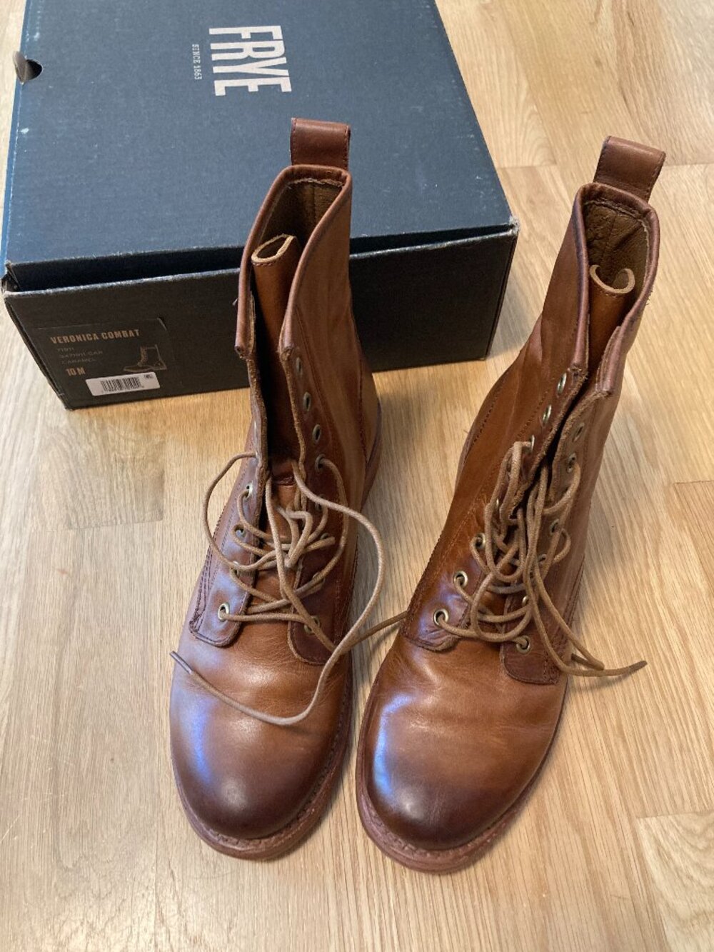 Frye Veronica Combat Boots
